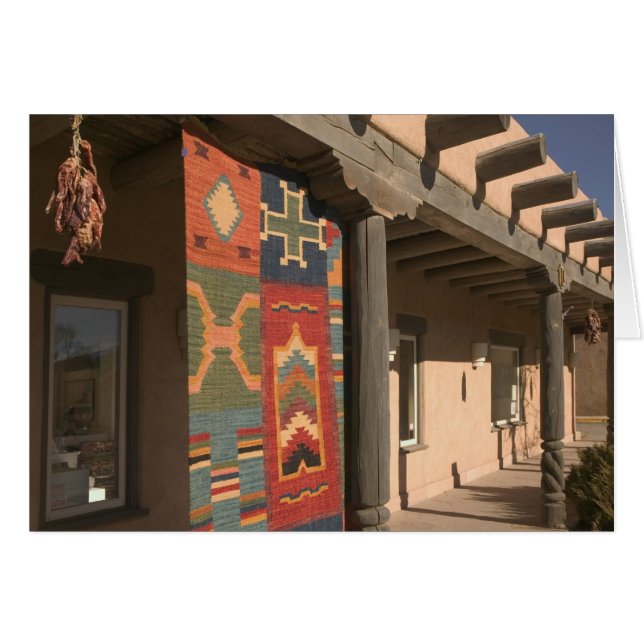 USA, New Mexico, Taos: Navaho Rug Gallery Kit (Vorderseite (Horizontal))