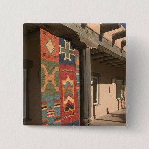 USA, New Mexico, Taos: Navaho-Teppichgalerie-Kit Button