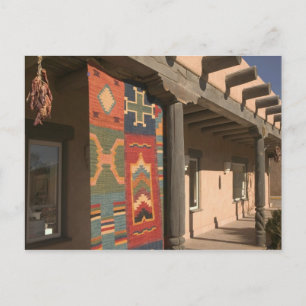 USA, New Mexico, Taos: Navaho Teppichgalerie Kit Postkarte