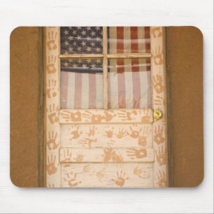 USA, New Mexico, Taos: Taos Indian Pueblo Mousepad