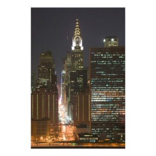 USA, New York City, View of Midtown with Fotodruck