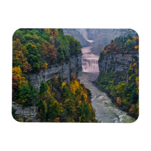 USA, New York, Letchworth State Park. Fluss und Magnet