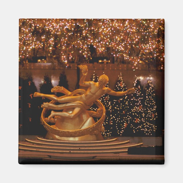 USA, New York, New York City. 6 Magnet (Vorne)