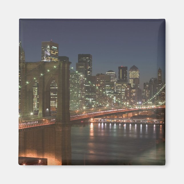USA, New York, New York City, Manhattan: 10 Magnet (Vorne)