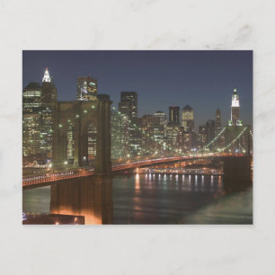 USA, New York, New York City, Manhattan: 10 Postkarte