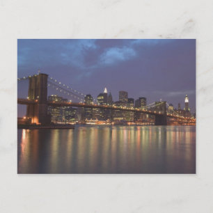 USA, New York, New York City, Manhattan: 14 Postkarte