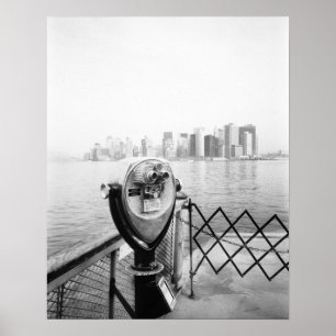 USA, NEW YORK: New York City Panoramabetrachter Poster
