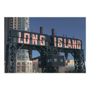 USA, New York, New York City, Queens:Lang Fotodruck
