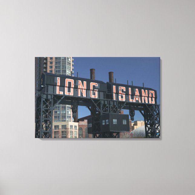 USA, New York, New York City, Queens: Long Leinwanddruck (Vorderseite)