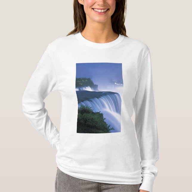 USA, New York, Niagara Falls. American Falls in T-Shirt (Vorderseite)