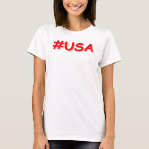 "#USA" Niedliches Design. Jetzt kaufen T-Shirt