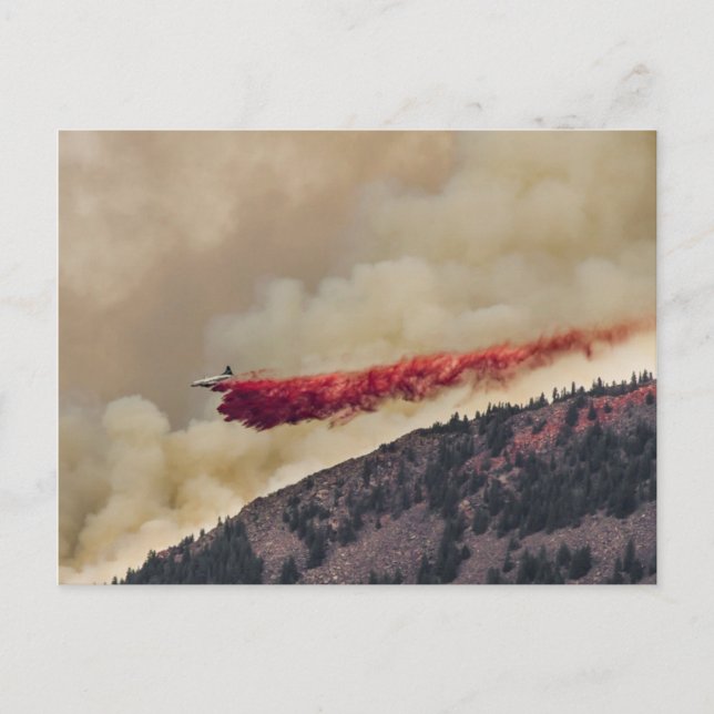 USA, Nordamerika, Colorado, Boulder, Fahnenmast Postkarte (Vorderseite)