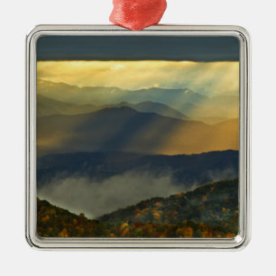 USA, North Carolina, Great Smoky Mountains. Ornament Aus Metall