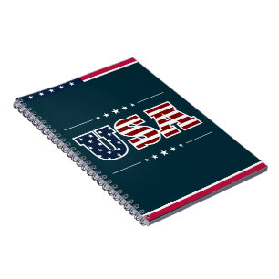 USA-Notebook Notizblock
