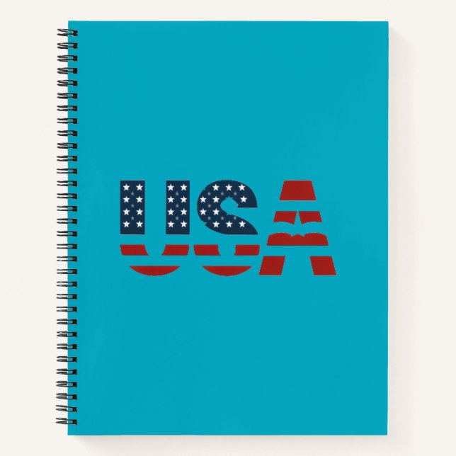 USA. NOTIZBUCH (Vorderseite)