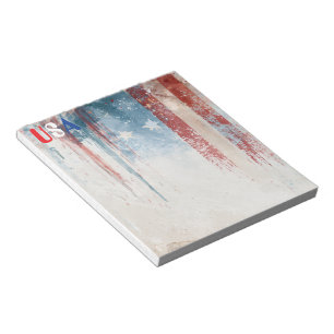 USA Notizbuch Notizblock