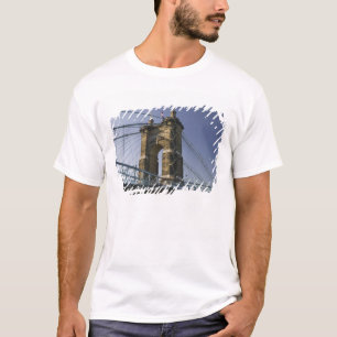 USA, Ohio, Cincinnati: Roebling Hängebrücke 3 T-Shirt