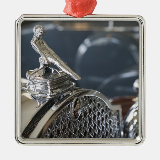 USA, Ohio, Dayton: Amerikas Packard Museum Ornament Aus Metall (Vorne)