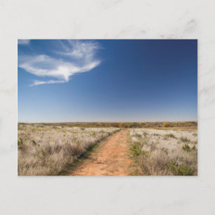 USA, Oklahoma, Black Kettle National Grasslands Postkarte