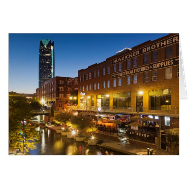 USA, Oklahoma, Oklahoma City, Bricktown (Vorderseite (Horizontal))
