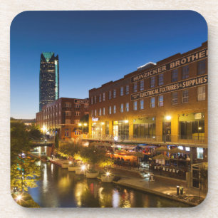 USA, Oklahoma, Oklahoma City, Bricktown Untersetzer