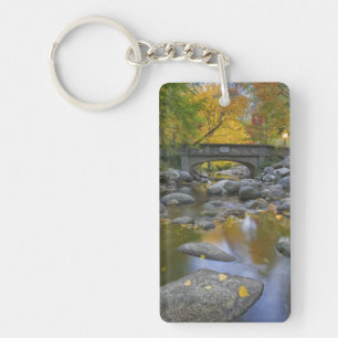 USA, Oregon, Ashland, Lithia Park.Herbst Schlüsselanhänger