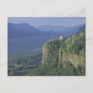 USA, Oregon, Columbia River Gorge NSA. Ansicht von Postkarte
