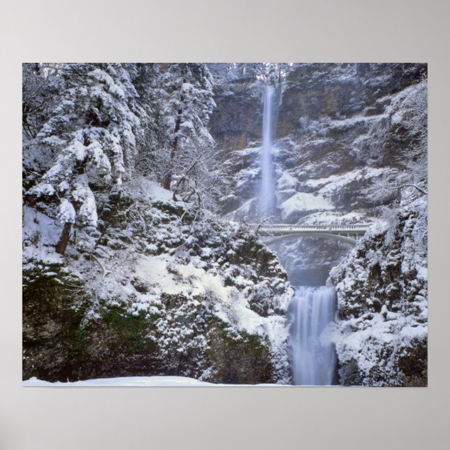 USA, Oregon, Columbia River Gorge Poster (Vorne)
