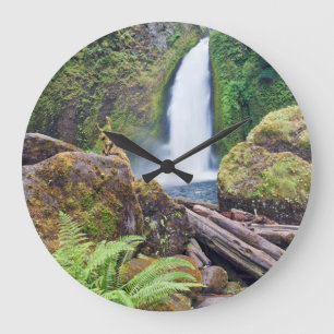 USA, Oregon, Columbia River Gorge, Wahclella Große Wanduhr