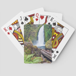 USA, Oregon, Columbia River Gorge, Wahclella Spielkarten
