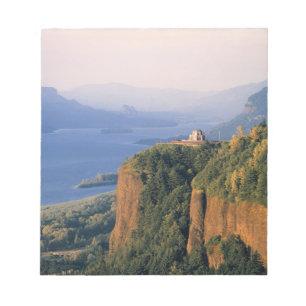 USA, Oregon, Columbia River. Sonnenuntergang bei C Notizblock