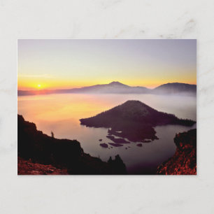 USA, Oregon, Crater-Lake-Nationalpark 3 Postkarte