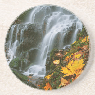 USA, Oregon, Fairy Falls, Columbia River Gorge Getränkeuntersetzer