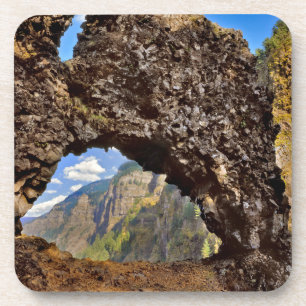 USA, Oregon. Felsen des Ages Arch im Fluss Columbi Untersetzer