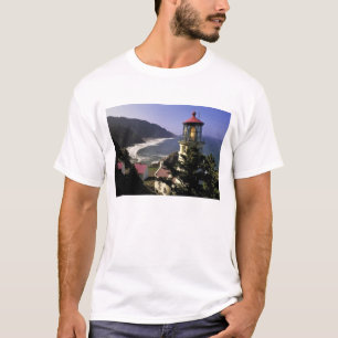 USA, Oregon, Florence. Leuchtturm Heceta Head T-Shirt