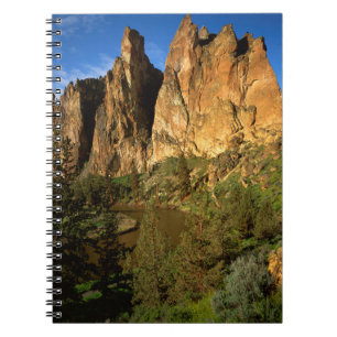 USA, Oregon, Granite Cliffs At Smith Rock Staat Notizblock