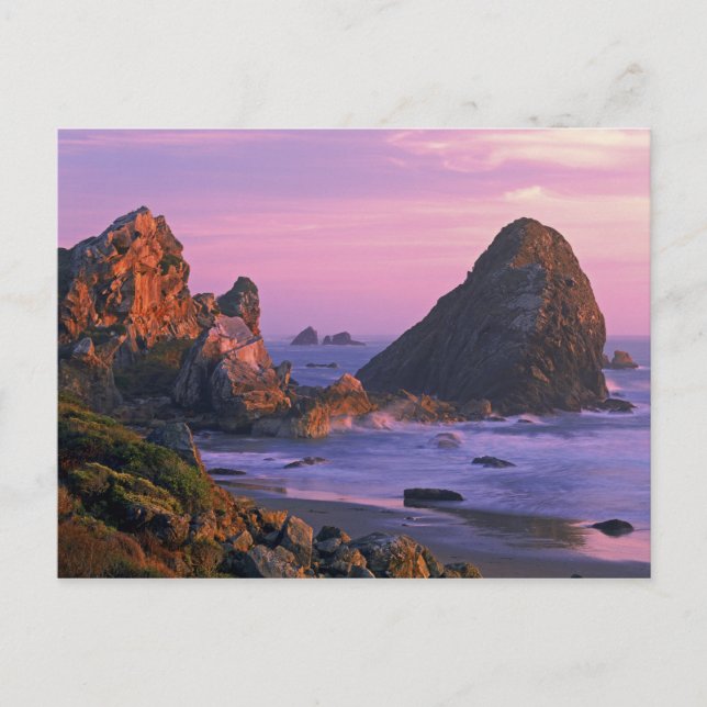 USA, Oregon, Harris Staat Beach, Brookings. 2 Postkarte (Vorderseite)