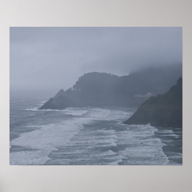 USA, Oregon, Heceta Head Poster (Vorne)