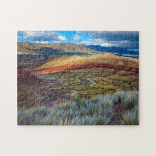 USA, Oregon. Landschaft der Painted Hills