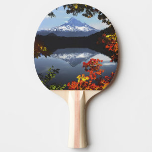 USA, Oregon, Mt. Hood National Forest. Tischtennis Schläger