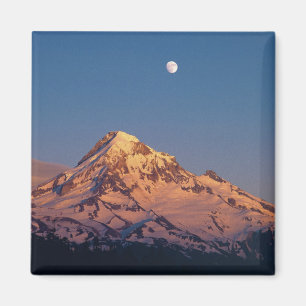 USA, Oregon, Mt Hood. Sonnenuntergang erzeugt Alpe Magnet