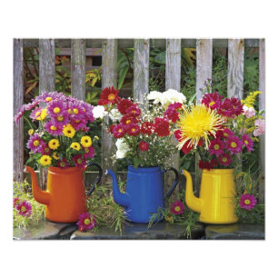 USA, Oregon, Portland. Antikes Emailware Fotodruck