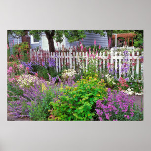 USA, Oregon, Portland. Explosion der Springzeit Poster
