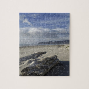 USA, Oregon, Sand Dunes and Ocean, Pacific City