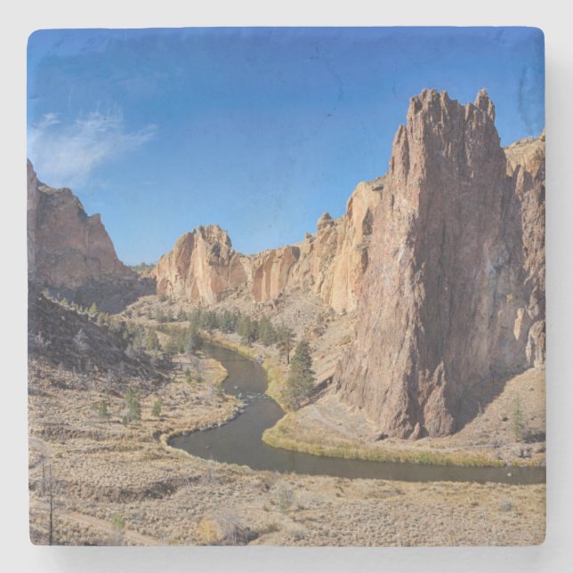 USA, Oregon, Smith Rock Staat Park Steinuntersetzer (Vorderseite)