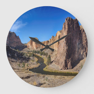 USA, Oregon, Smith Rock State Park Große Wanduhr