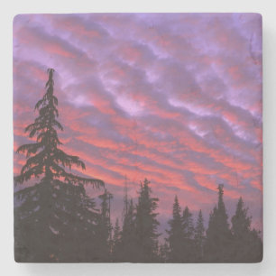 USA, Oregon, Three Sisters Wilderness, Vivid Steinuntersetzer