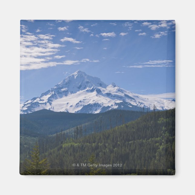 USA, Oregon, View of Mount Hood Magnet (Vorne)