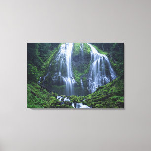 USA, Oregon, Willamette National Forest. Ansicht Leinwanddruck