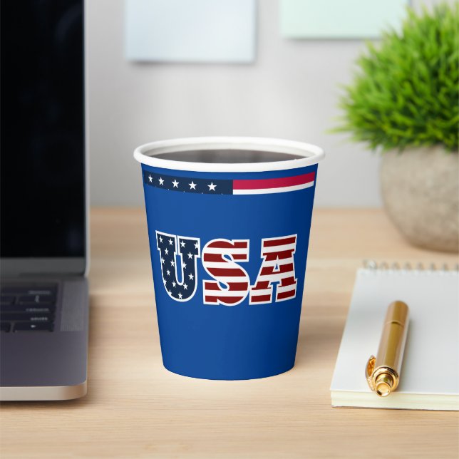USA Paper Cup Pappbecher (InSitu)